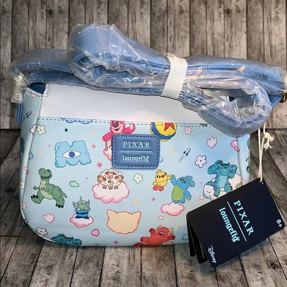 Cute Pastel Toy Story loungefly Pixar  Crossbody Bag - Picture 3 of 3